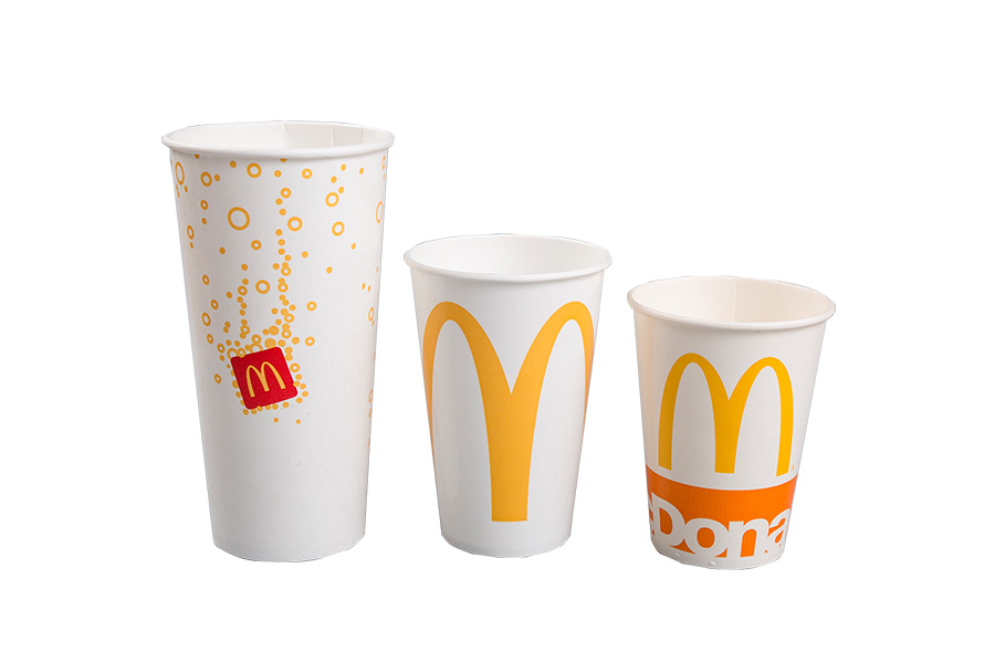 Taza de bebida fría